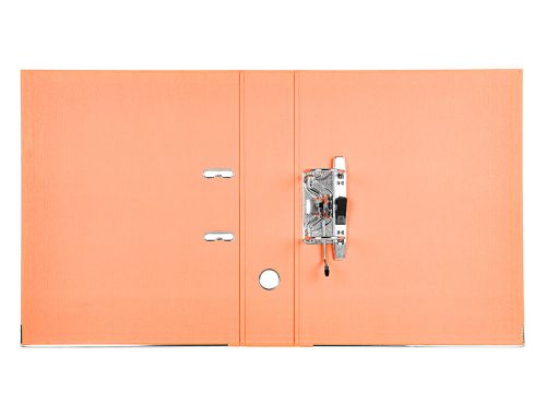 Pasta de arquivo de alavanca liderpapel documenta pvc folio lombada 75 mm laranja , Liderpapel , 59485 , 8423473594852